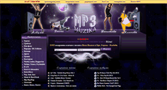 Desktop Screenshot of mp3-muzika.eu